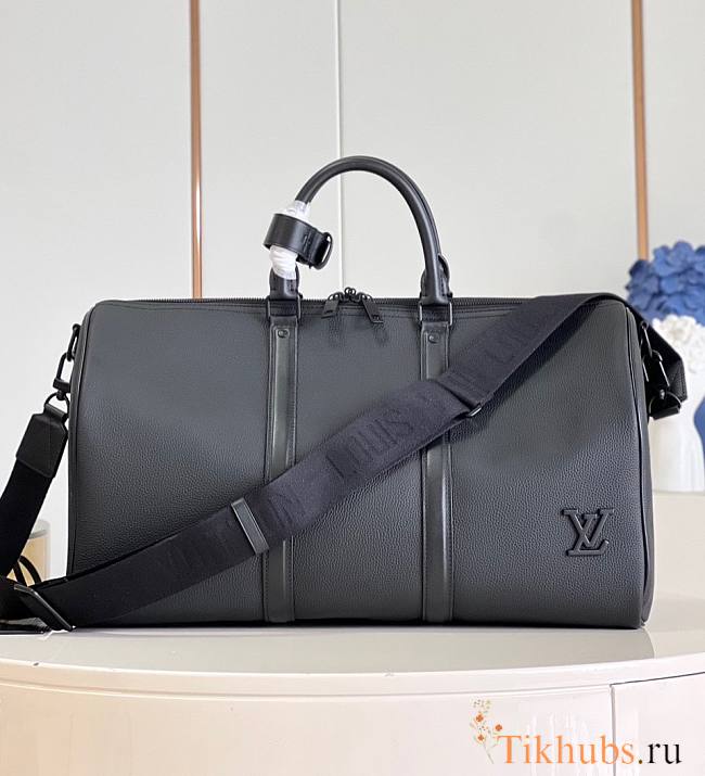 Louis Vuitton LV Keepall Bandoulière 50 Black 50 x 29 x 23 cm - 1