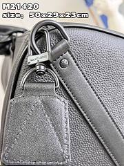 Louis Vuitton LV Keepall Bandoulière 50 Black 50 x 29 x 23 cm - 2