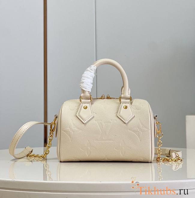 Louis Vuitton LV Speedy Bandoulière 20 Cream 20.5 x 13.5 x 12 cm - 1