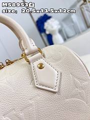 Louis Vuitton LV Speedy Bandoulière 20 Cream 20.5 x 13.5 x 12 cm - 2