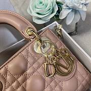 Dior Mini Lady Rose Gold 17cm - 4