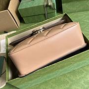 Gucci Deco Small Shoulder Bag Rose Beige 25x19.5x8cm - 4