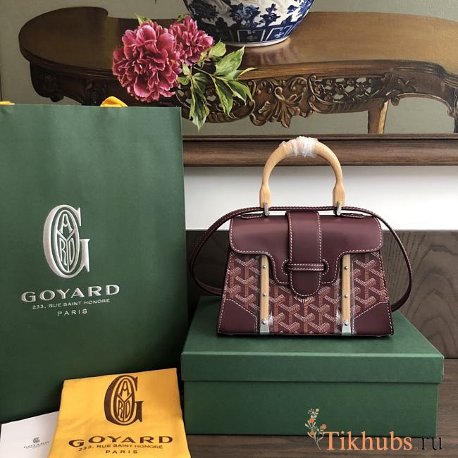 Goyard Mini Saigon Purple Size 21 × 14 × 9 cm - 1