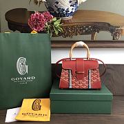 Goyard Mini Saigon Red Size 21 × 14 × 9 cm - 1