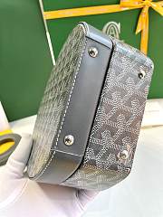 Goyard Alto Hatbox Trunk Bag Grey 18x7x16.5 - 6