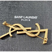 YSL Brooch Gold - 2