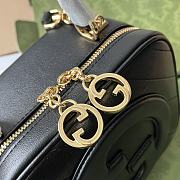 Gucci Blondie Top Handle Bag Black 17x15x9cm - 6