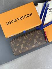 Louis Vuitton LV Clemence Wallet Fuchsia 19.5x9x11.5cm - 2