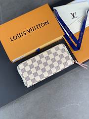 Louis Vuitton LV Clemence Wallet White 19.5x9x11.5cm - 2