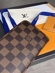 Louis Vuitton LV Clemence Wallet Damier Rose 19.5x9x11.5cm - 3