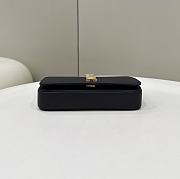 Fendi Fendigraphy Wallet On Chain Black 21.5x14.5x11cm - 6