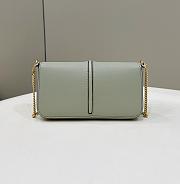 Fendi Fendigraphy Wallet On Chain Green 21.5x14.5x11cm - 4