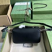 Gucci Petite GG Mini Shoulder Black Bag 21x10x5cm - 5