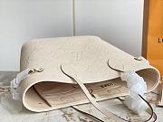 Louis Vuitton LV Neverfull MM Cream Beige 31x28x14cm - 4
