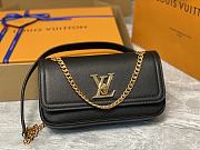 Louis Vuitton LV LockMe Chain Bag East West Black 23.5 x 14 x 6 cm - 1