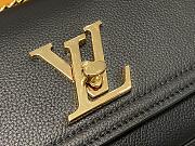 Louis Vuitton LV LockMe Chain Bag East West Black 23.5 x 14 x 6 cm - 2