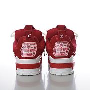 Louis Vuitton LV Skate Sneaker Red - 5