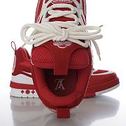 Louis Vuitton LV Skate Sneaker Red - 3