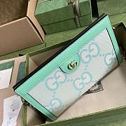 Gucci Ophidia Jumbo GG Small Shoulder Bag Green 26x17.5x8cm - 3