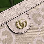 Gucci Ophidia Jumbo GG Small Shoulder Bag Pink 26x17.5x8cm - 2