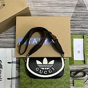 Adidas x Gucci Mini Bag Black 20.5x12x5.5cm - 1