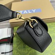Adidas x Gucci Mini Bag Black 20.5x12x5.5cm - 6