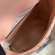 Gucci GG Marmont Matelassé Mini Top Handle Bag Peach 20x14x8cm - 5