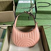 Gucci GG Marmont Matelassé  Mini Bag Peach 21.5x11x5cm - 2