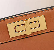 Fendi Peekaboo Medium Iseeu Brown 33.5x25.5x13cm - 3