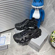 Balenciaga HD Cutout Sneakers Black - 4