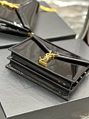 YSL Cassandra Black Patent Leather 22x16.5x5.5cm - 2