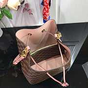 Louis Vuitton LV Neonoe MM Bag Damier Ebene Pink 26 x 26 x 17.5 cm - 6