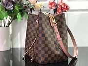 Louis Vuitton LV Neonoe MM Bag Damier Ebene Pink 26 x 26 x 17.5 cm - 5