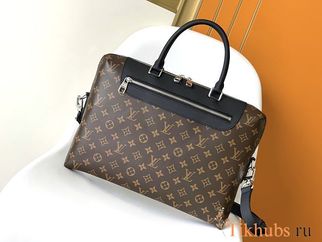 Louis Vuitton LV Briefcase Porte-Documents Jour Brown 37x28x6cm - 1