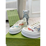 Gucci GG-Jacquard Leather Trainers - 6