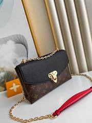 Louis Vuitton LV Saint Placide Black 25 x 16.5 x 7 cm - 5