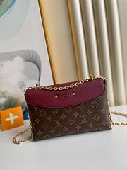 Louis Vuitton LV Saint Placide Purple 25 x 16.5 x 7 cm - 6