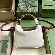 Gucci Diana Small Shoulder Bag White 24x15x5cm - 3