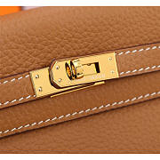 Hermes Kelly Togo Gold Brown 25cm - 5