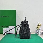 Bottega Veneta Small Andiamo Black 25x22x10.5cm - 2