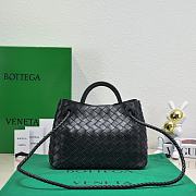 Bottega Veneta Small Andiamo Black 25x22x10.5cm - 5