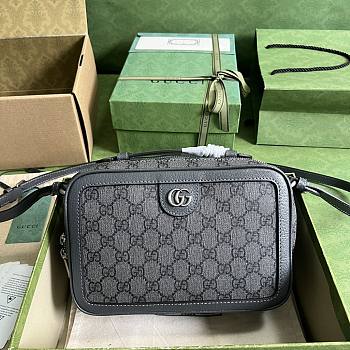 Gucci Ophidia Small Shoulder Grey Bag 24x16x7cm