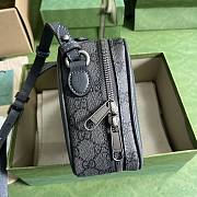 Gucci Ophidia Small Shoulder Grey Bag 24x16x7cm - 2