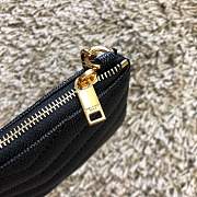 YSL Key Pouch Monogram Black Gold 13.5 x 7.5 x 2 cm - 2