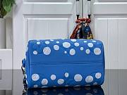 Louis Vuitton LV Speedy Bandoulière 20 LV x YK Blue 20.5 x 13.5 x 12 cm - 4