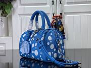 Louis Vuitton LV Speedy Bandoulière 20 LV x YK Blue 20.5 x 13.5 x 12 cm - 2