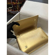 Dolce & Gabbana DG Girls Crossbody Gold Bag 21x4x15cm - 6
