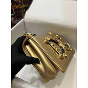 Dolce & Gabbana DG Girls Crossbody Gold Bag 21x4x15cm - 5