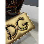 Dolce & Gabbana DG Girls Crossbody Gold Bag 21x4x15cm - 2