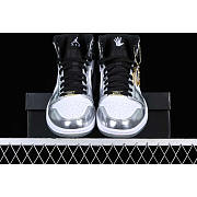 Jordan 1 Retro High Think 16 Silver - 5